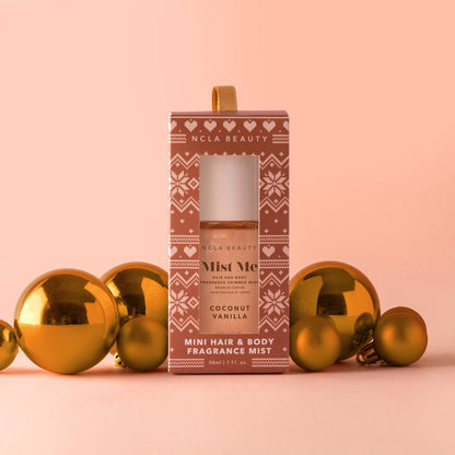 Mini Mist Me Coconut Vanilla Hair &amp; Body Shimmer Mist