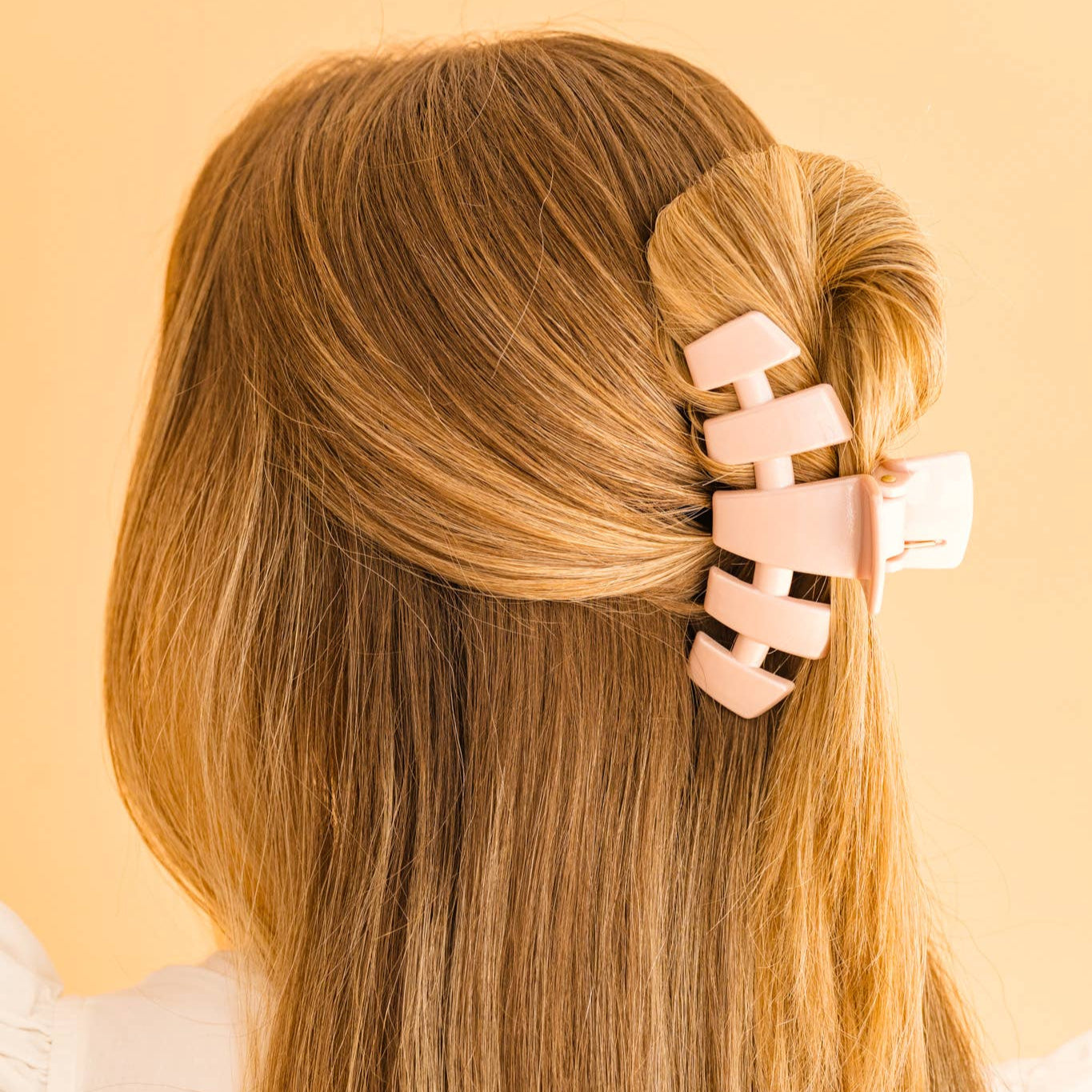 Classic Hair Clip | Pearly Pink