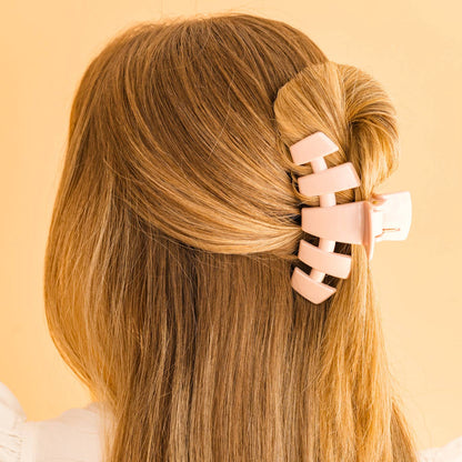 Classic Hair Clip | Pearly Pink
