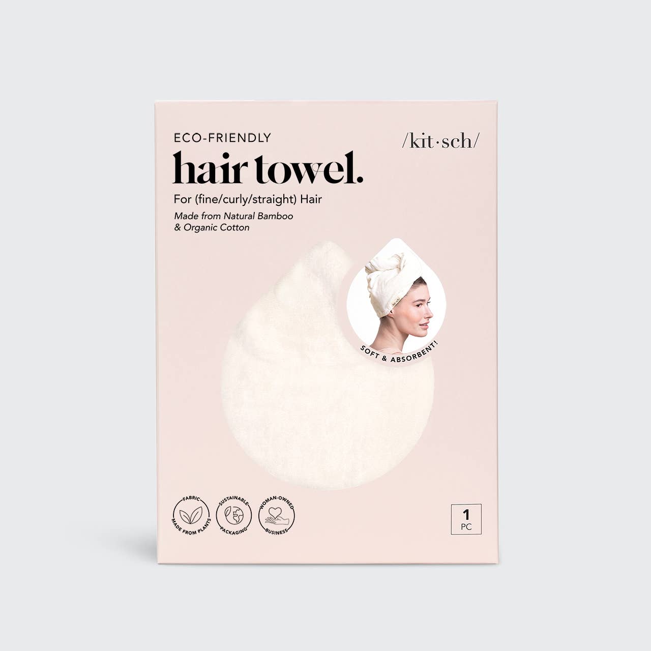 Quick Dry Hair Towel - Micro Dot