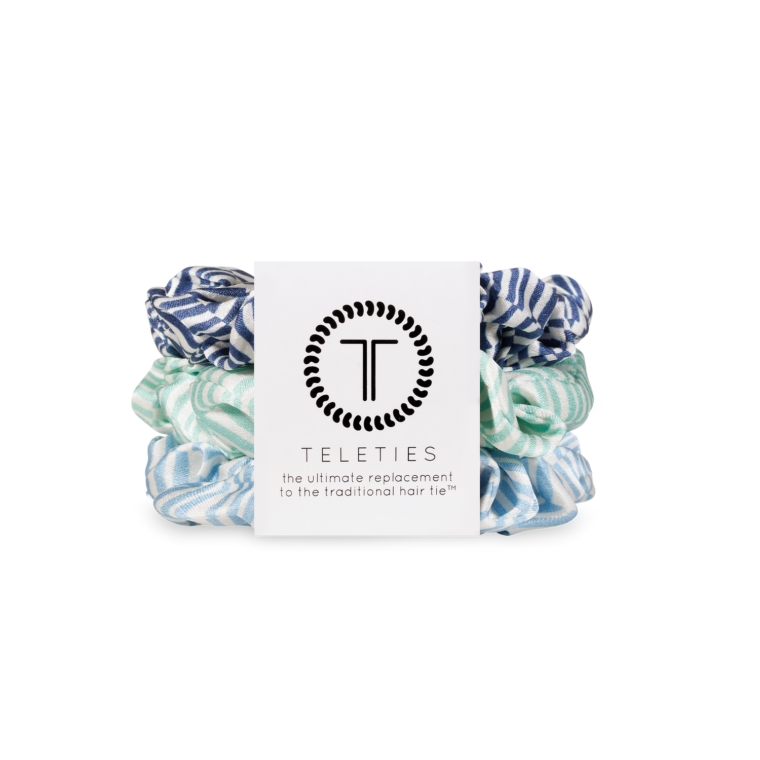 Silk Hair Scrunchie | Totally Turquoise