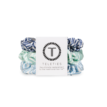 Silk Hair Scrunchie | Totally Turquoise