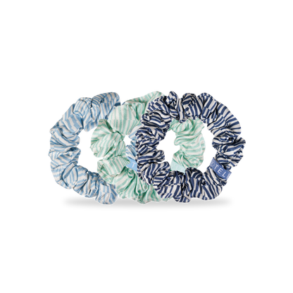 Silk Hair Scrunchie | Totally Turquoise