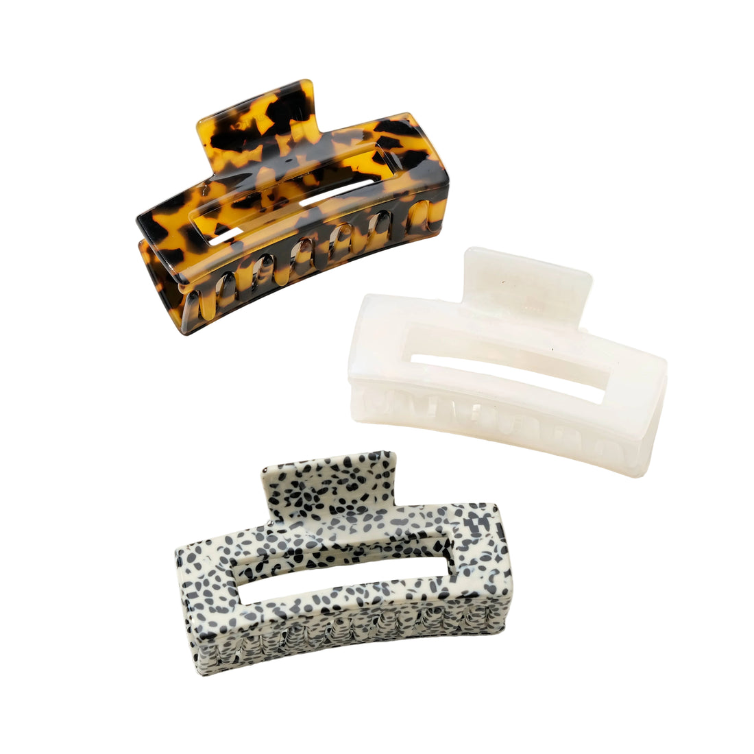 Luna Medium Core Classic Rectangle Claw Clip - Medium