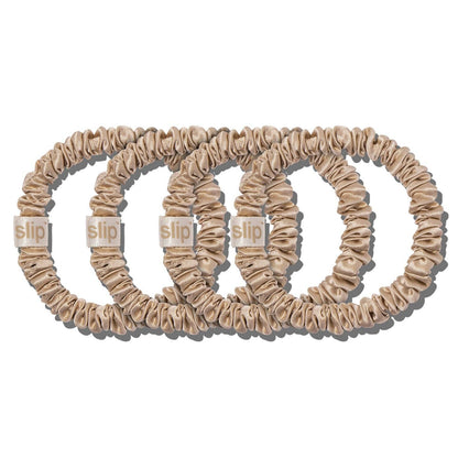 Back to Basics Blonde Skinny Scrunchies