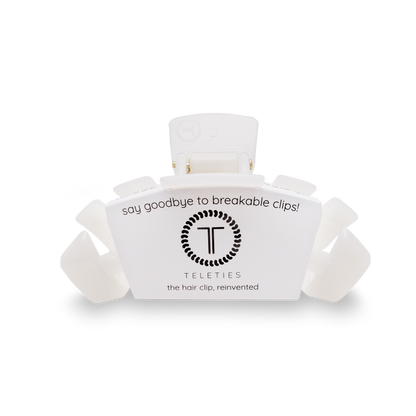 Classic Hair Clip | Coconut White