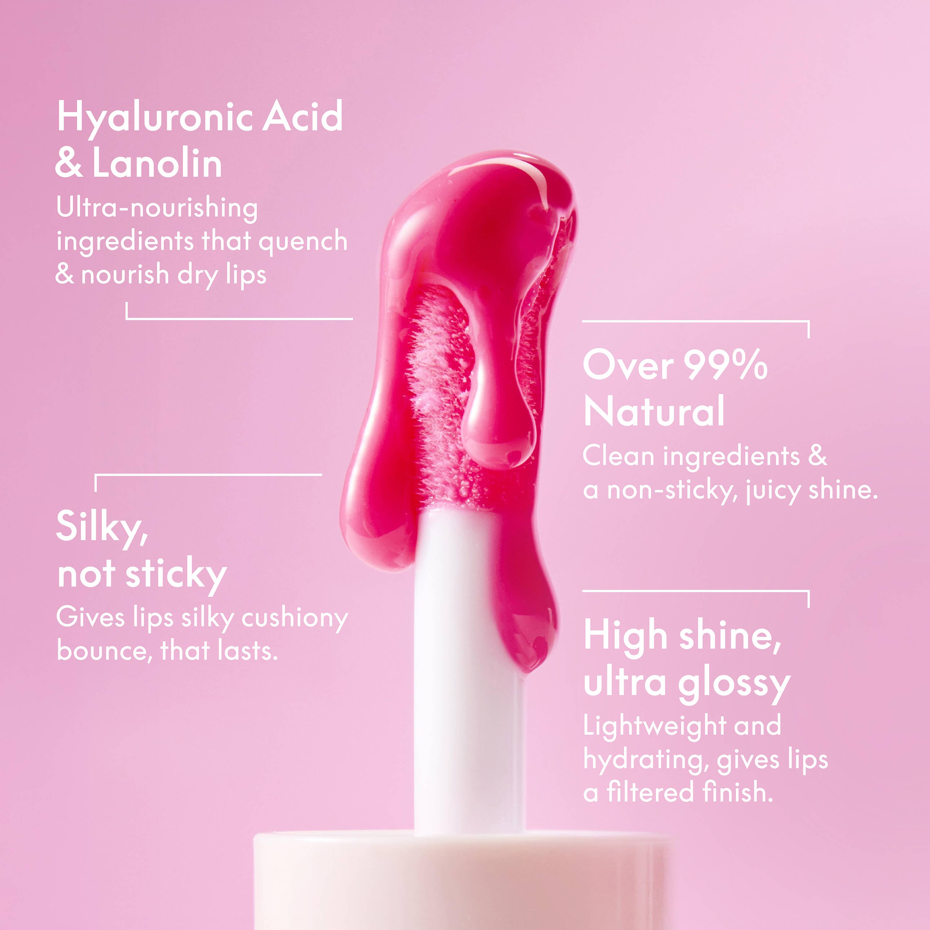 Hyaluronic Lip Oil Raspberry