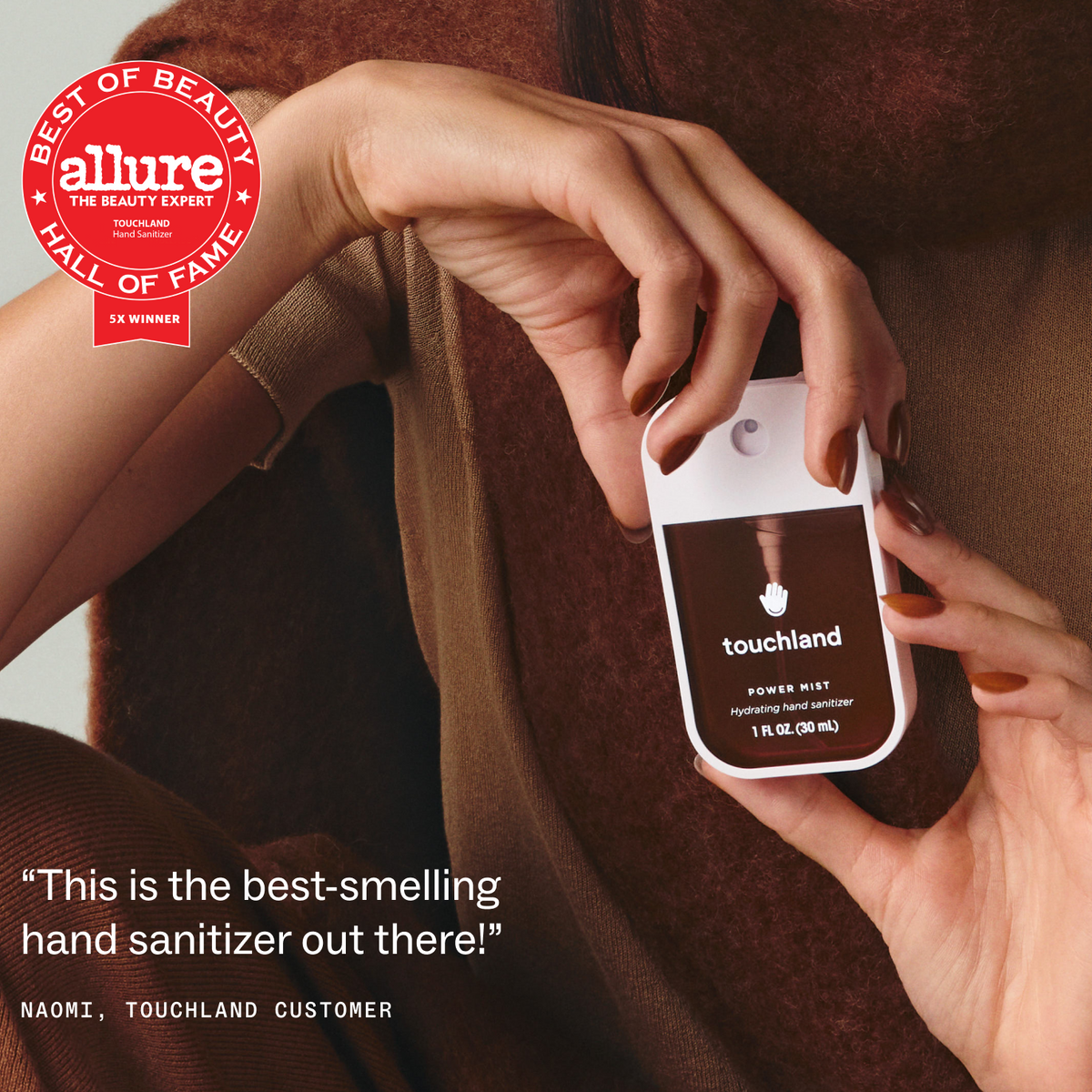 Salted Caramel Power Mist Hand Sanitizer