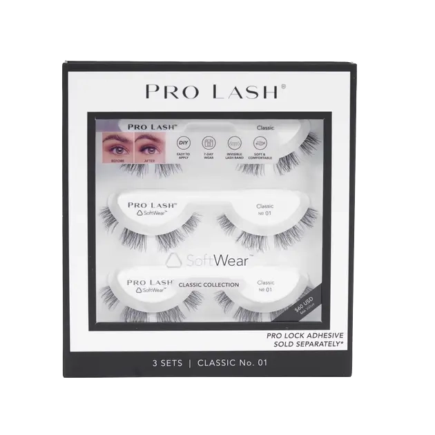 3 Pack Lash Set - Black