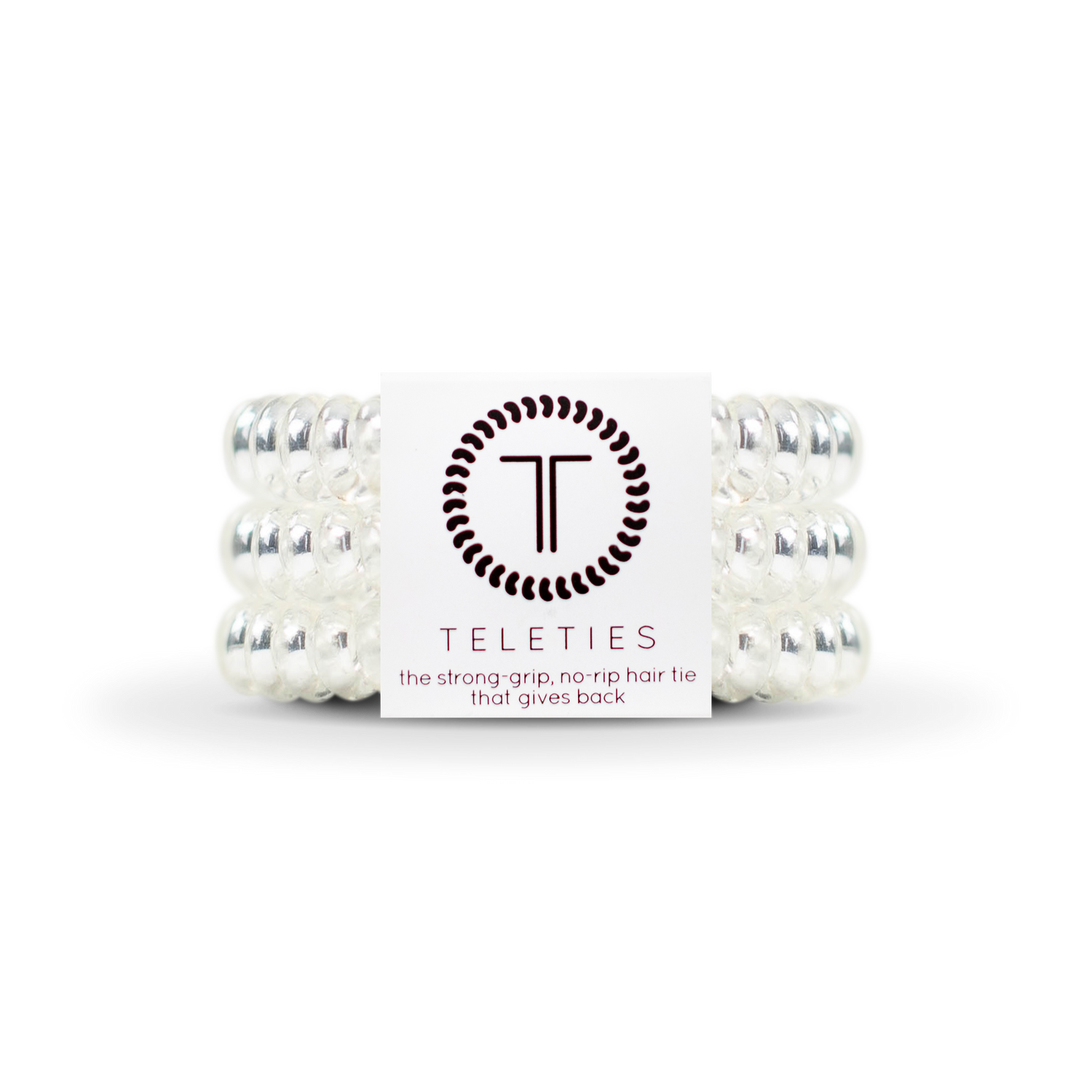 Spiral Hair Coils | Crystal Clear