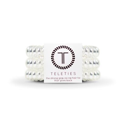 Spiral Hair Coils | Crystal Clear