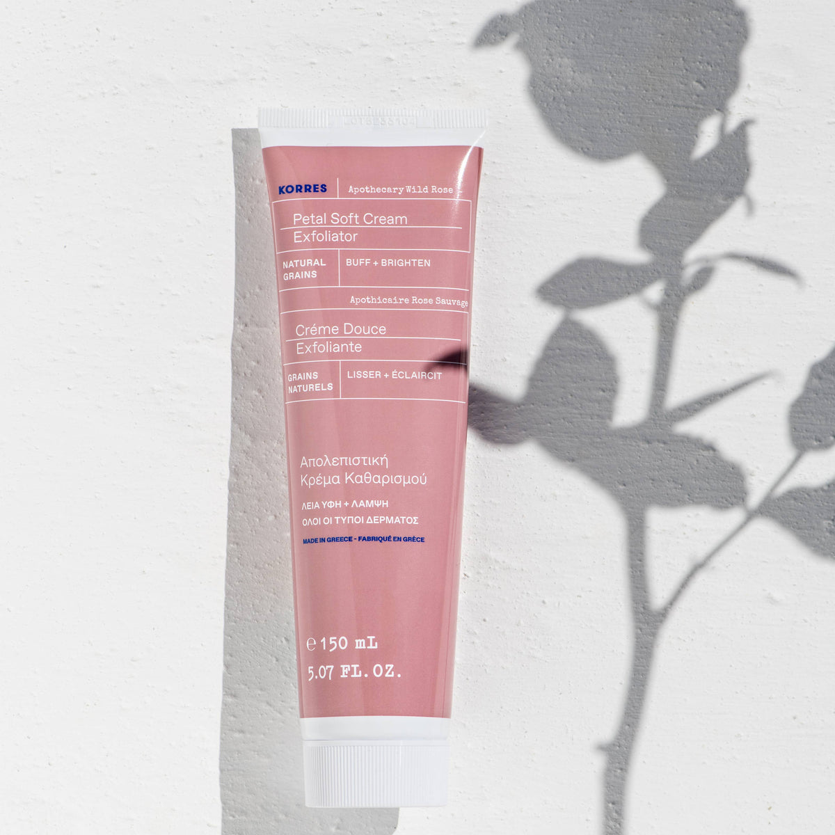 Apothecary Wild Rose Petal Soft Cream Exfoliator