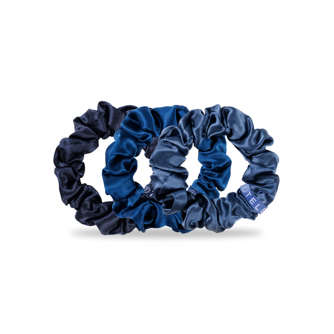 Silk Hair Scrunchie | Midnight Rain