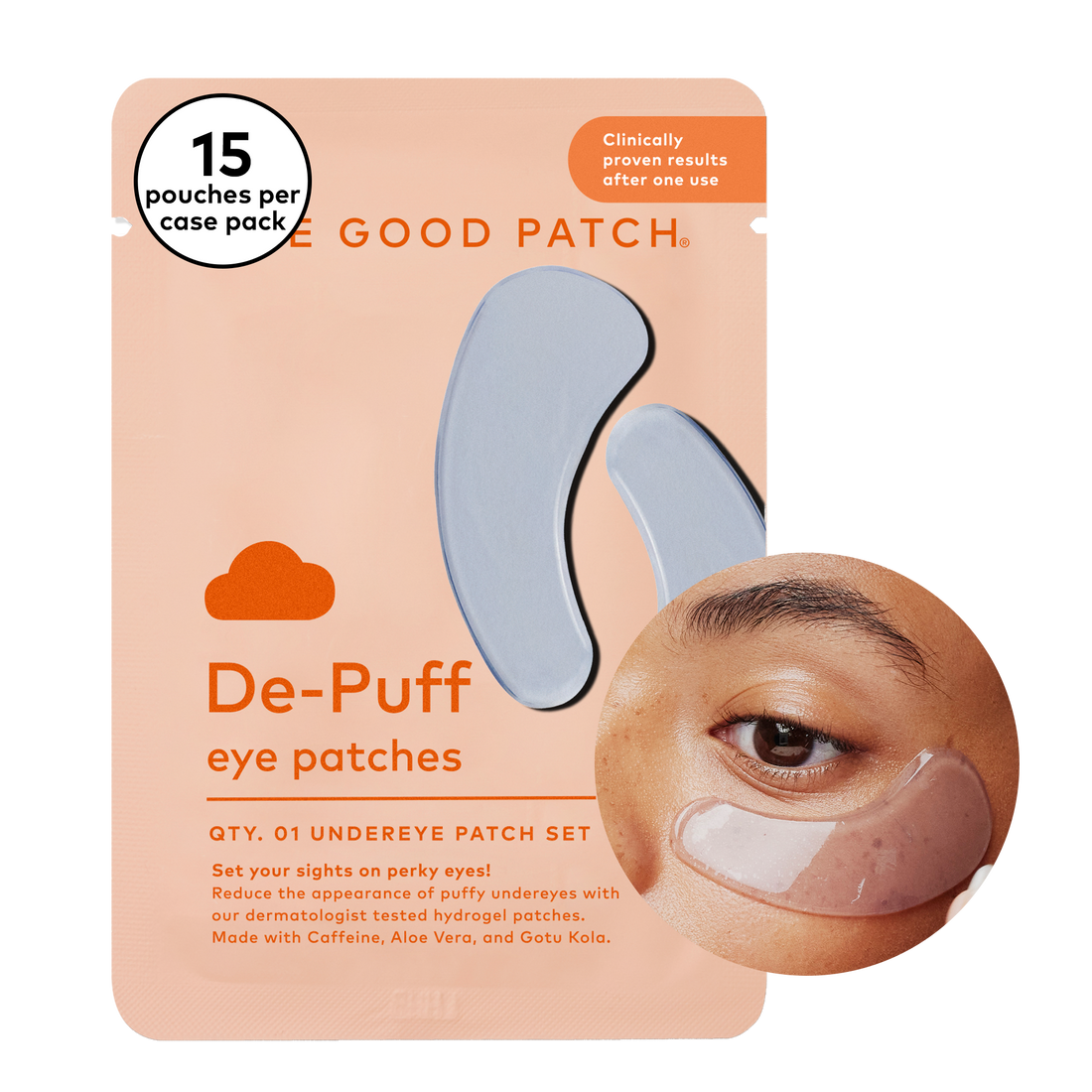 De-Puff Hydrogel Undereye Patches