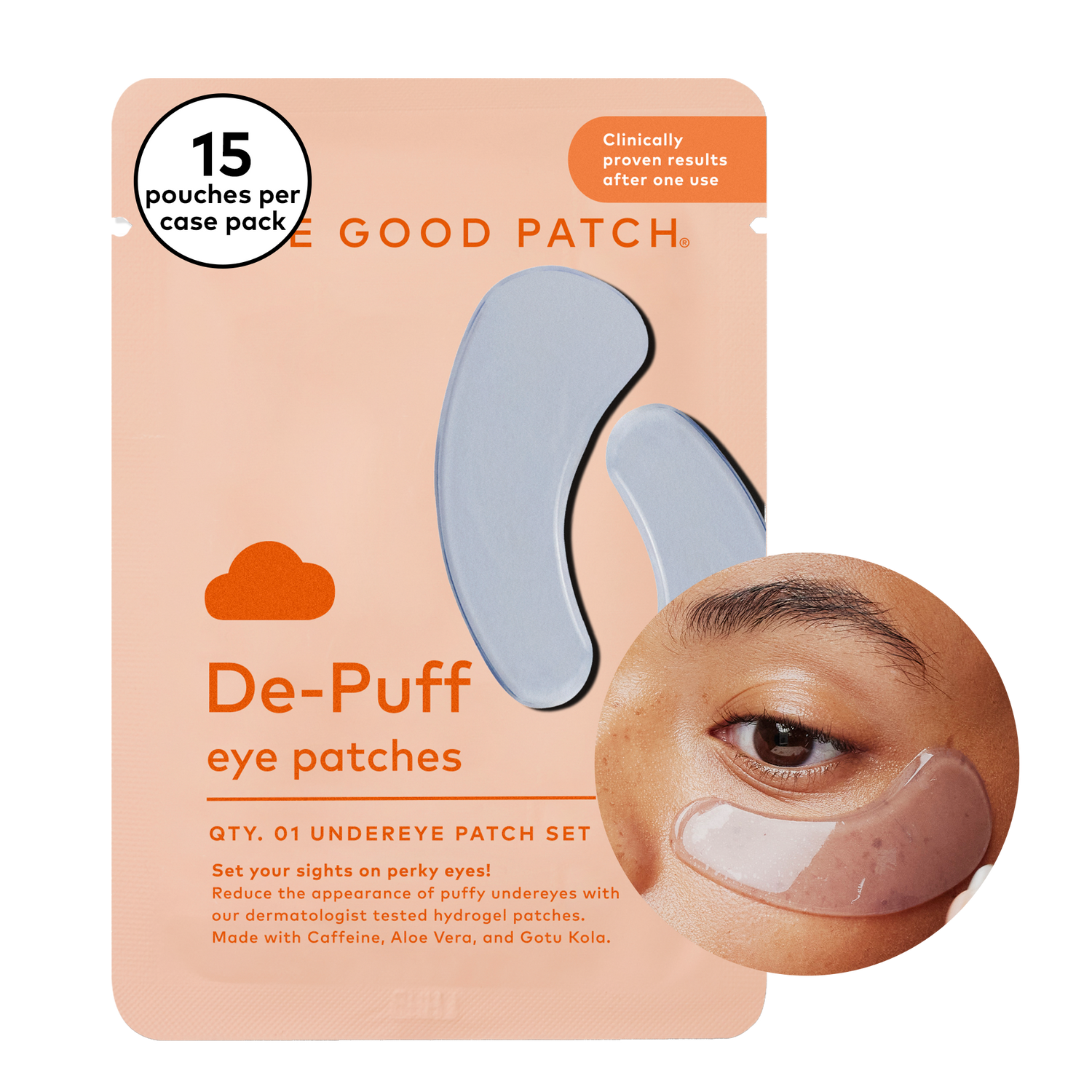 De-Puff Hydrogel Undereye Patches
