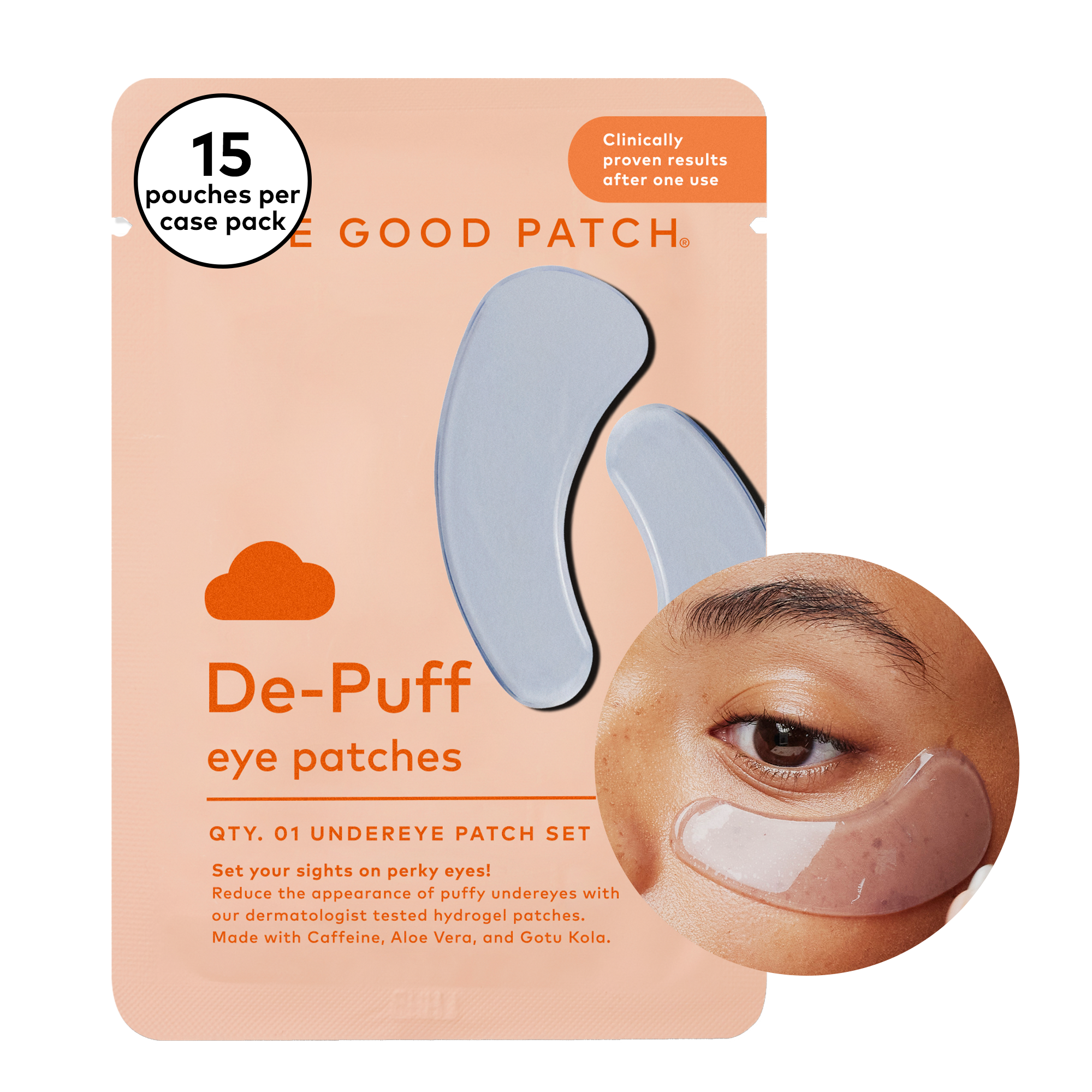 De-Puff Hydrogel Undereye Patches