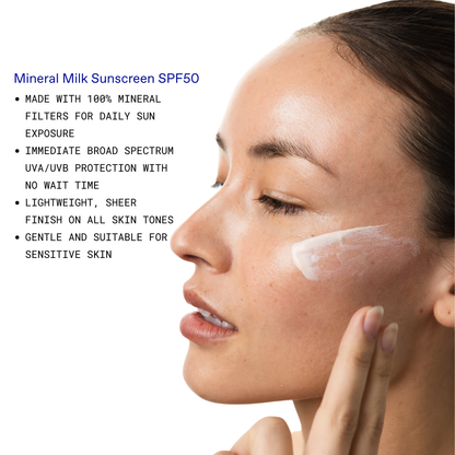 Mineral Milk Fluid Sunscreen SPF 50