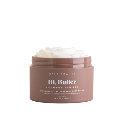 Hi, Butter All Natural Shea Body Butter - Coconut Vanilla