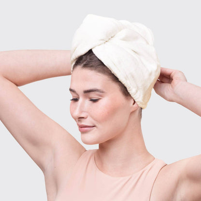 Quick Dry Hair Towel - Micro Dot