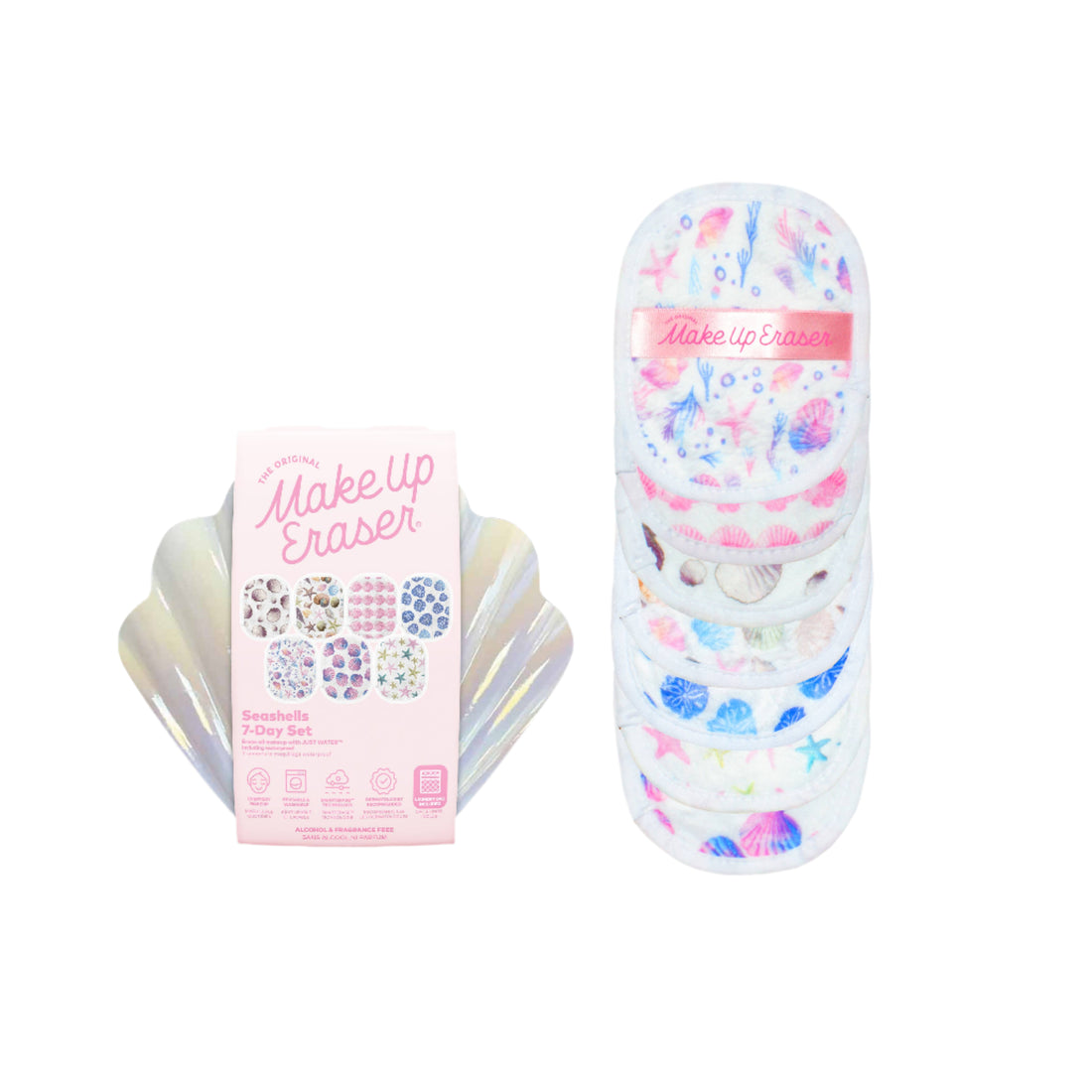 Seashells 7-Day Gift Set &amp; Seashell Case |   Mermaid Beach Glam