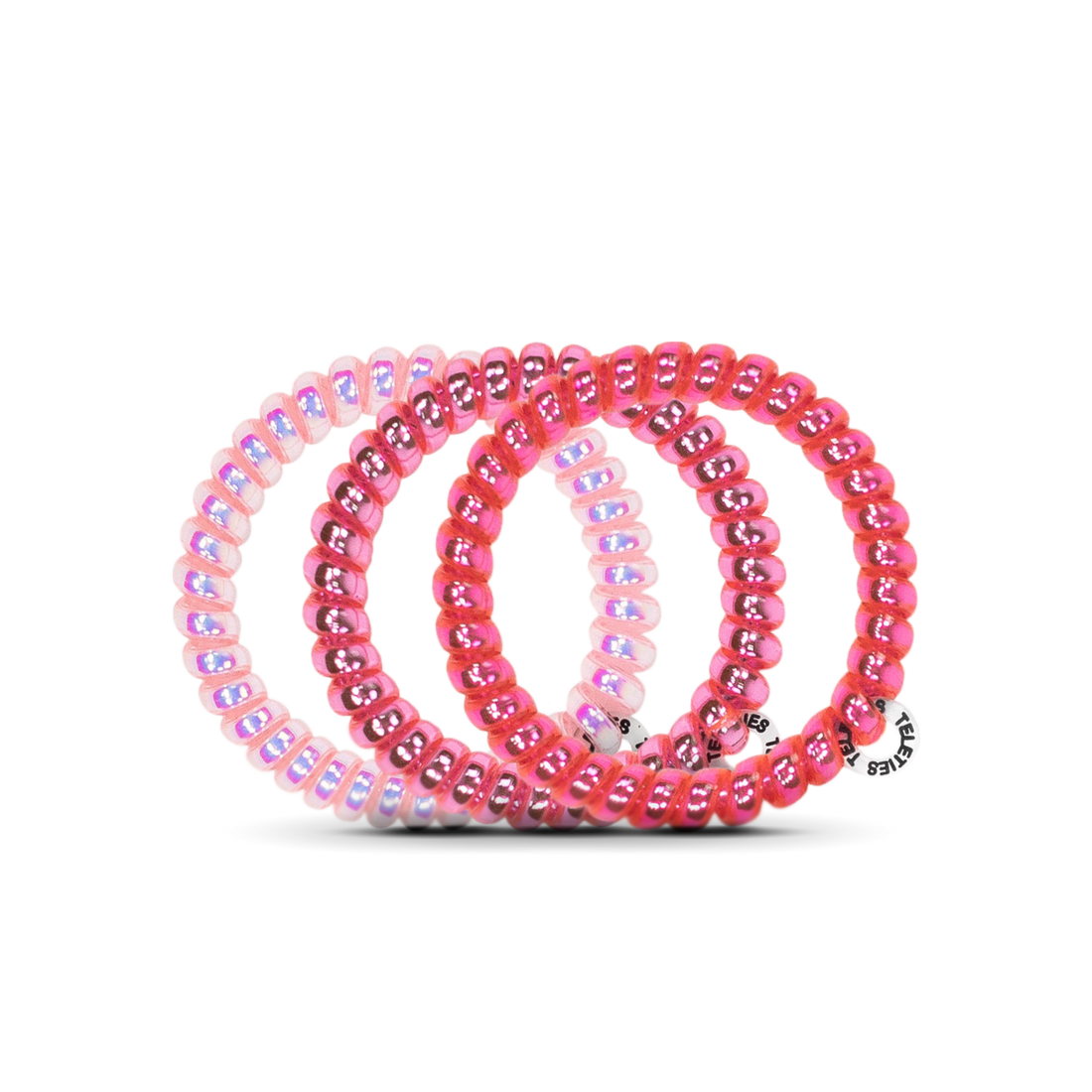 Spiral Hair Coils | Think Pink