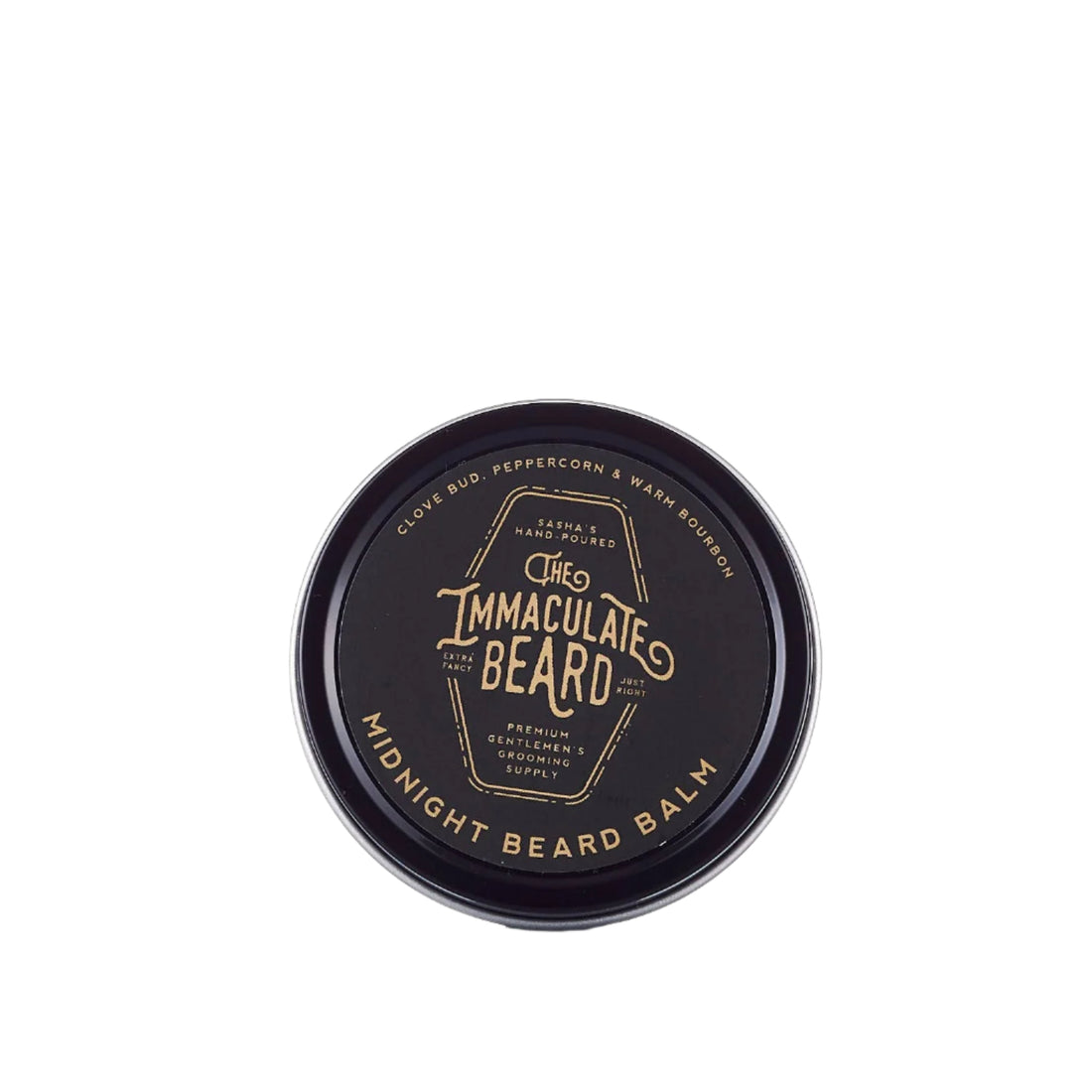 Beard Balm MIDNIGHT Warm Bourbon, Peppercorn, &amp; clove bud
