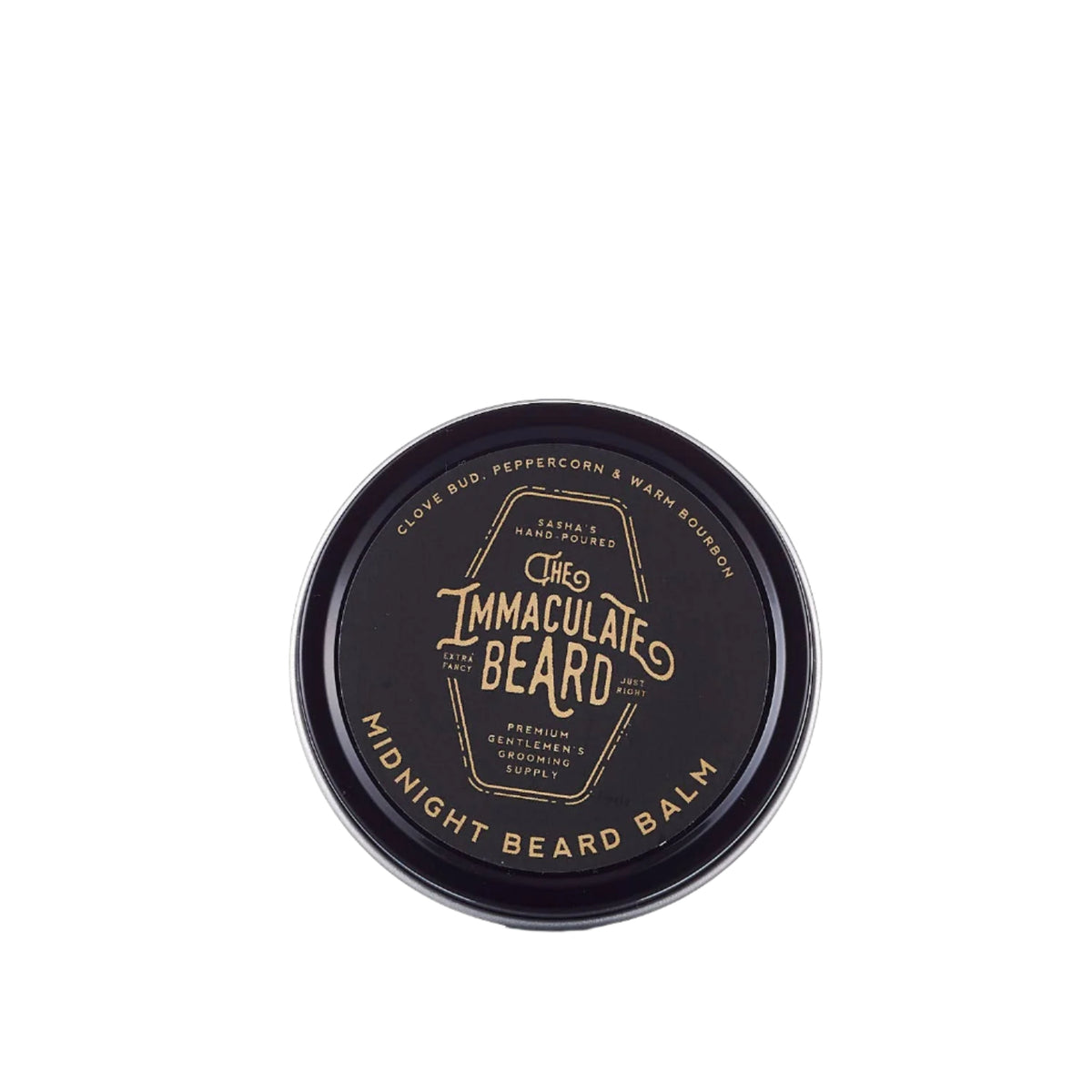 Beard Balm MIDNIGHT Warm Bourbon, Peppercorn, &amp; clove bud