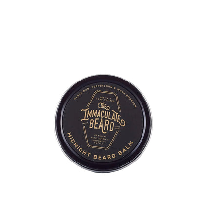 Beard Balm MIDNIGHT Warm Bourbon, Peppercorn, &amp; clove bud