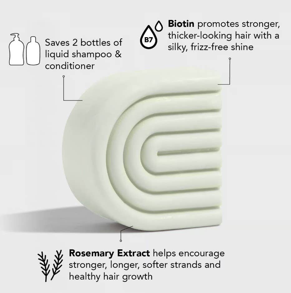 Rosemary &amp; Biotin Volumizing Conditioner Bar