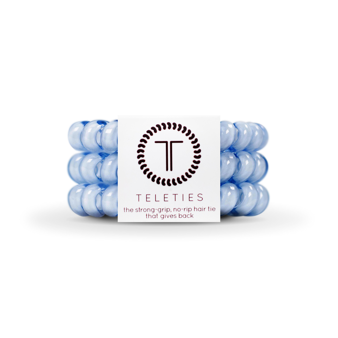 Spiral Hair Coils | Washed Denim