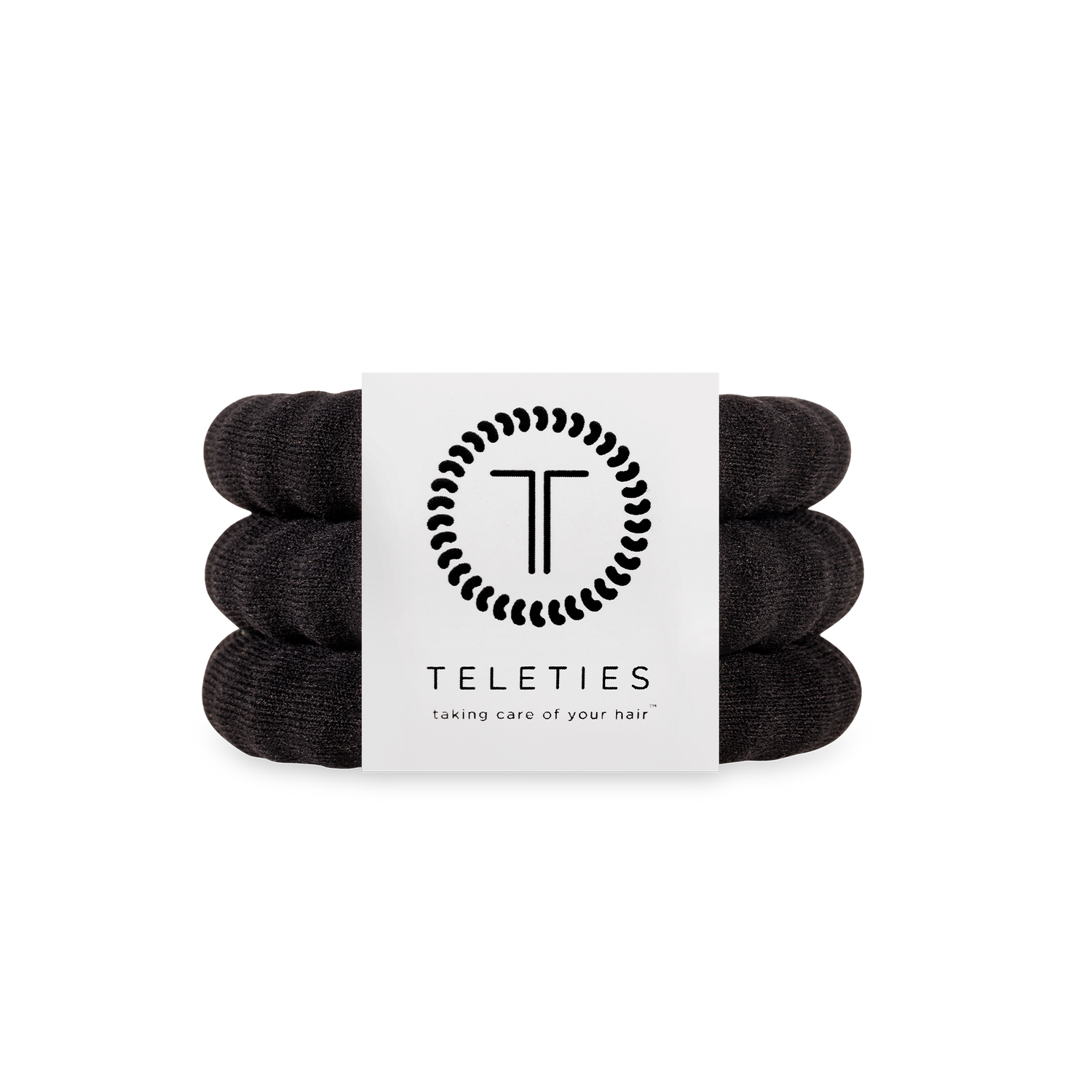 Nylon Hair Ties | Large | Jet Black