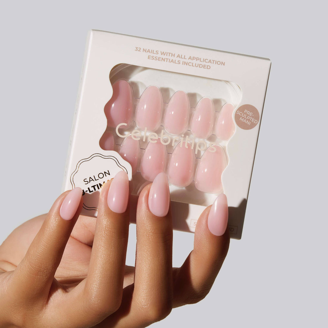 Clean Pink (Short Almond)