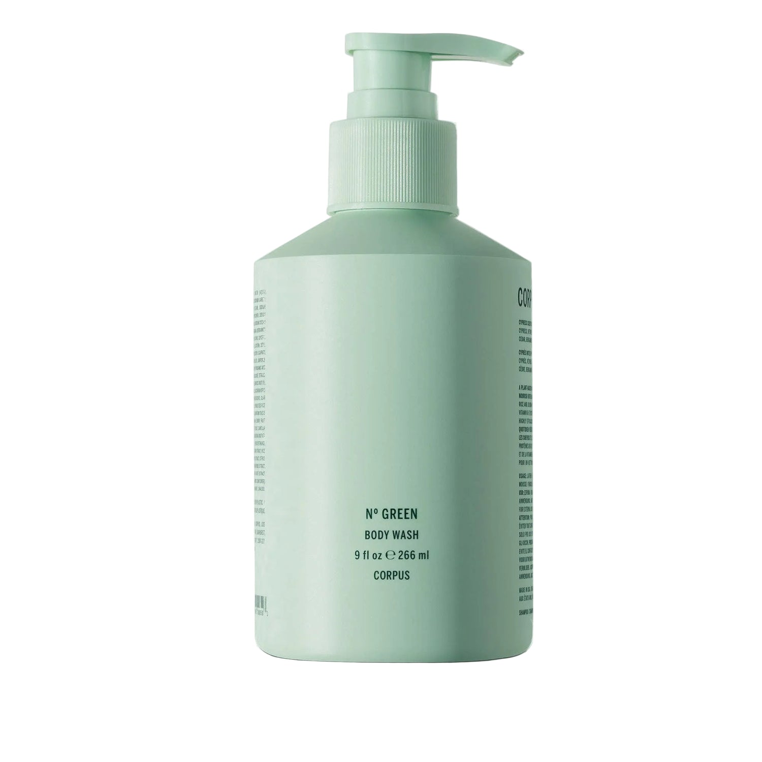 BODY WASH: Nº Green - Bergamot, 
Orange Blossom