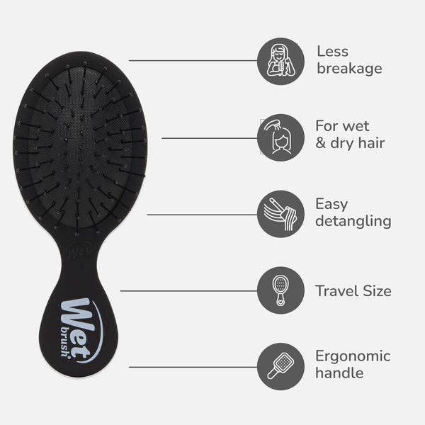 Mini Detangler - Frost Black