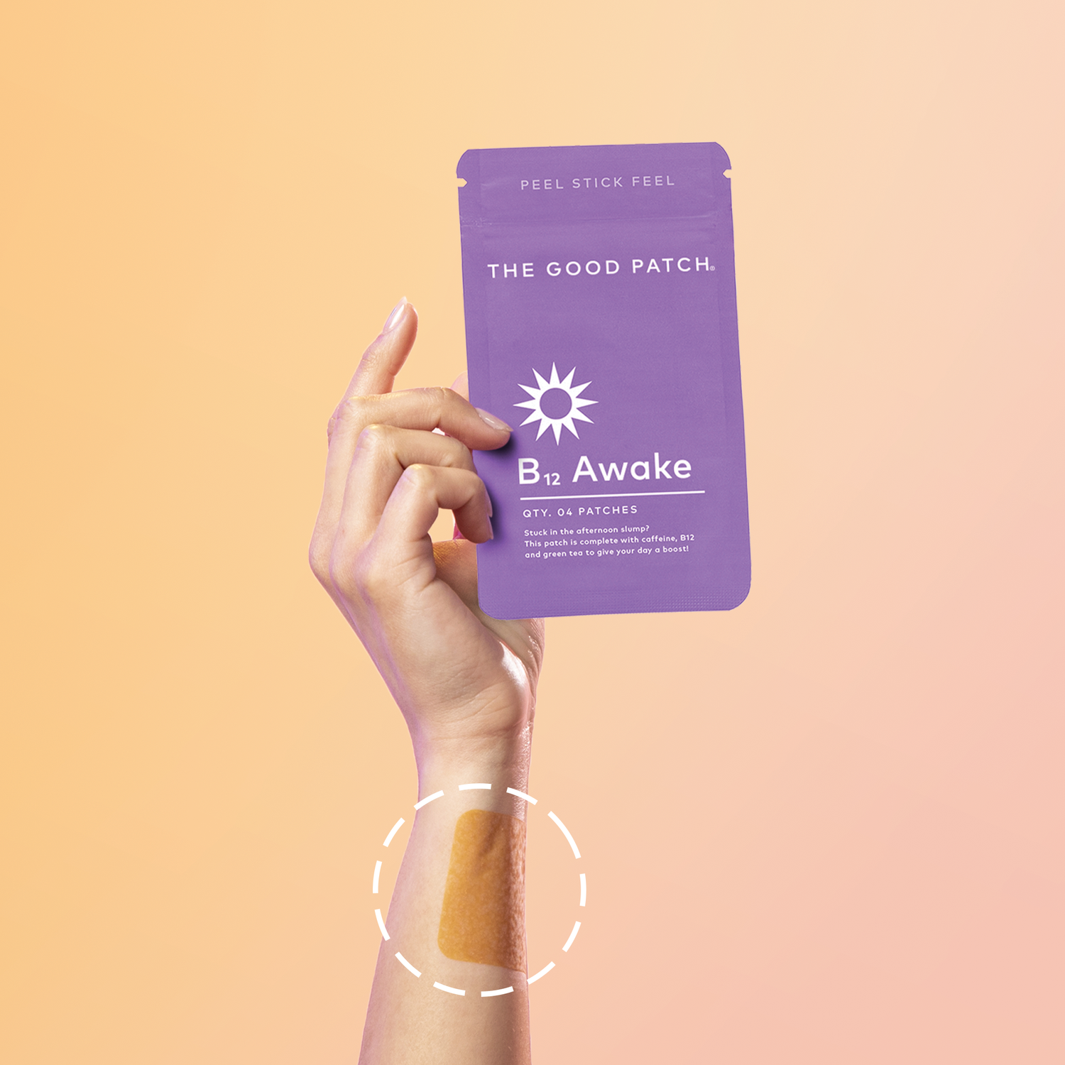 B12 Awake Wearable Wellness Patch