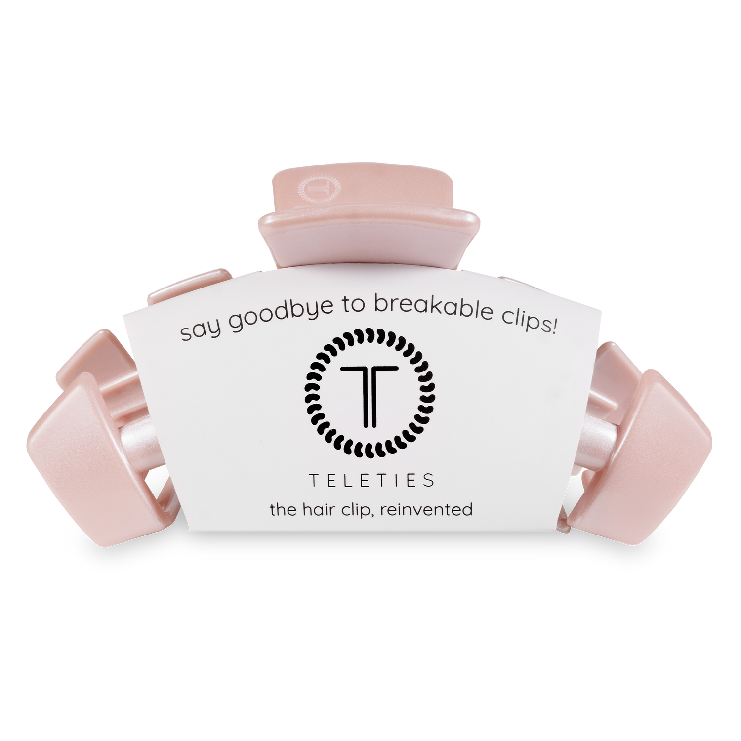 Classic Hair Clip | Pearly Pink