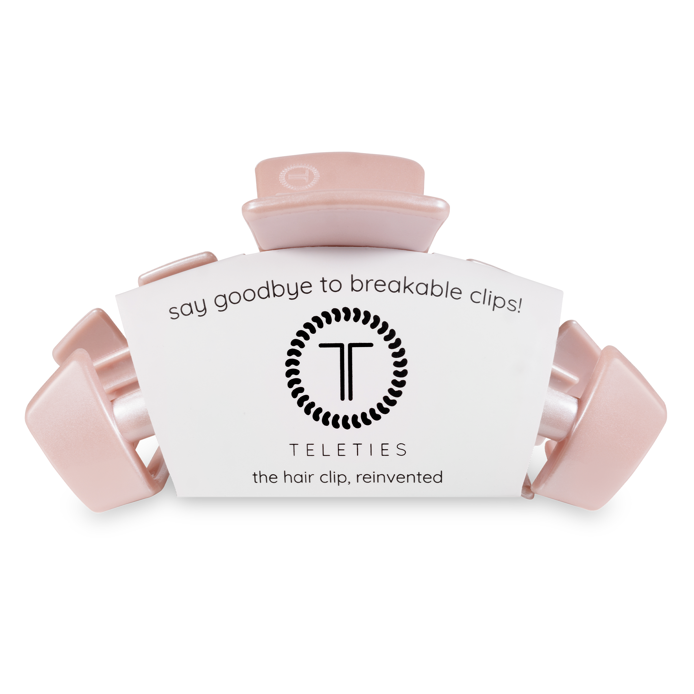 Classic Hair Clip | Pearly Pink