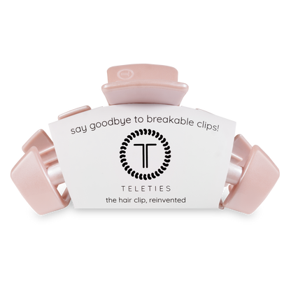 Classic Hair Clip | Pearly Pink
