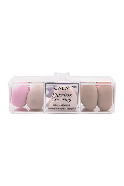 Flawless Sponges Set + Organizer