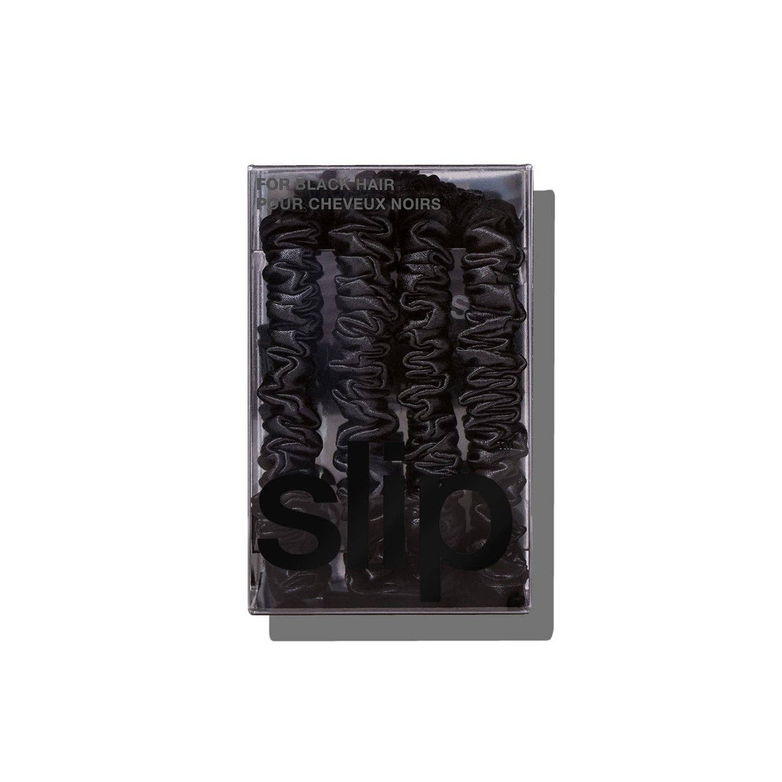 Back to Basics Black Skinny Scrunchies