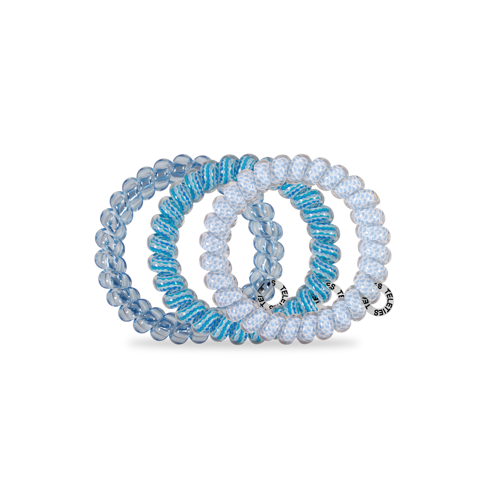 Spiral Hair Coils | Summer Sky