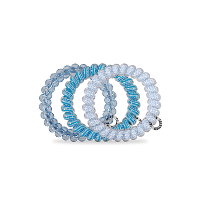 Spiral Hair Coils | Summer Sky