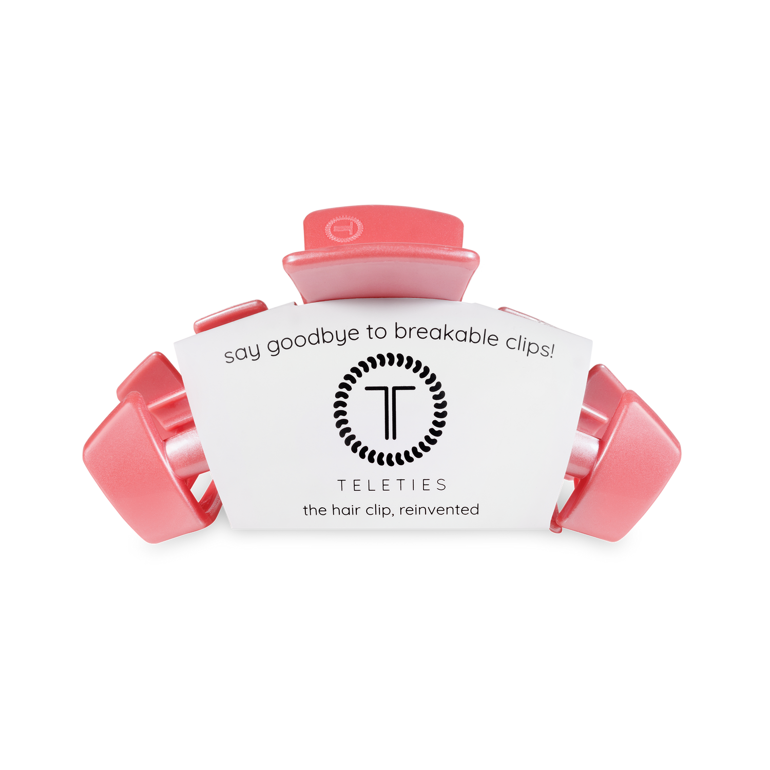 Classic Hair Clip | Calming Coral