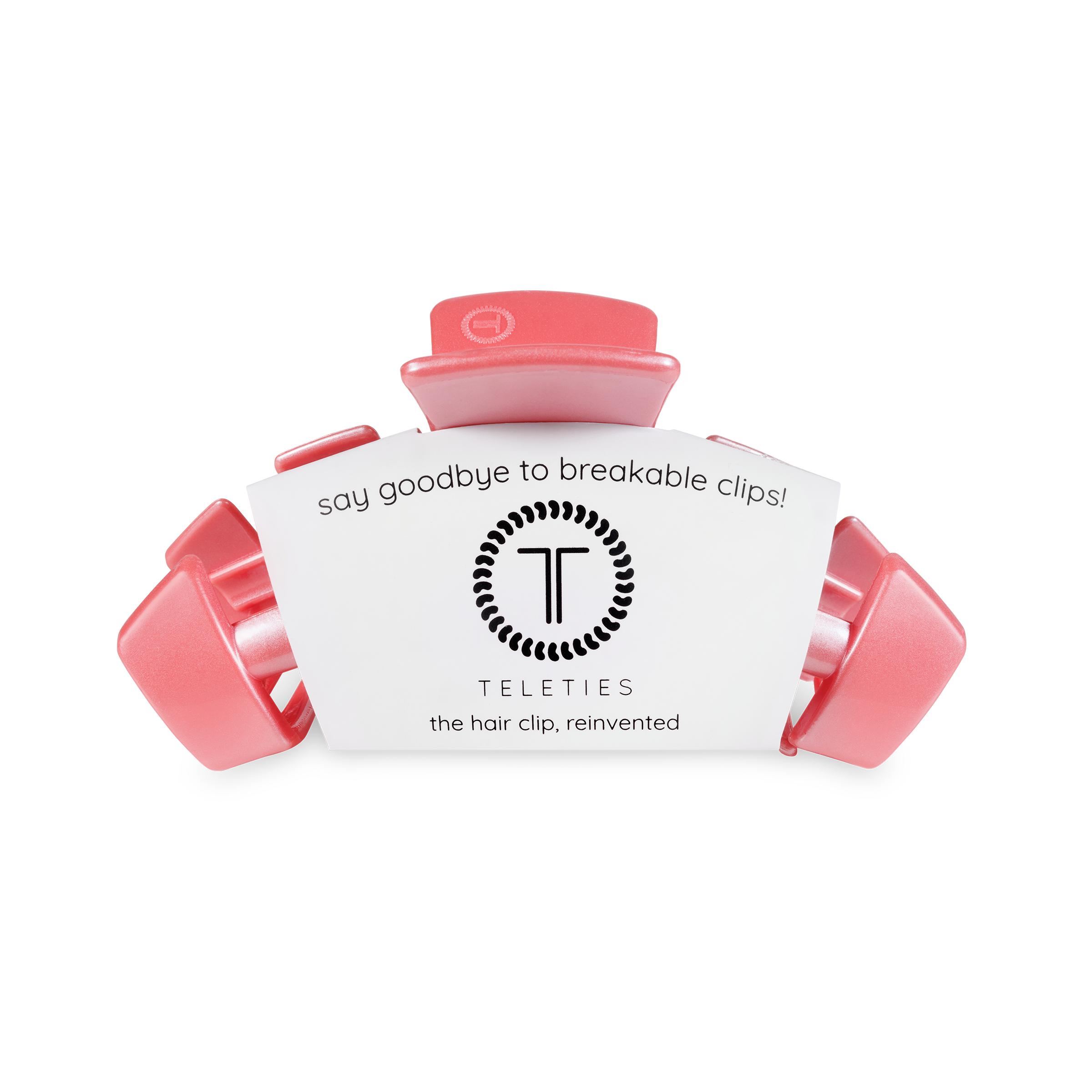 Classic Hair Clip | Calming Coral