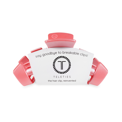 Classic Hair Clip | Calming Coral