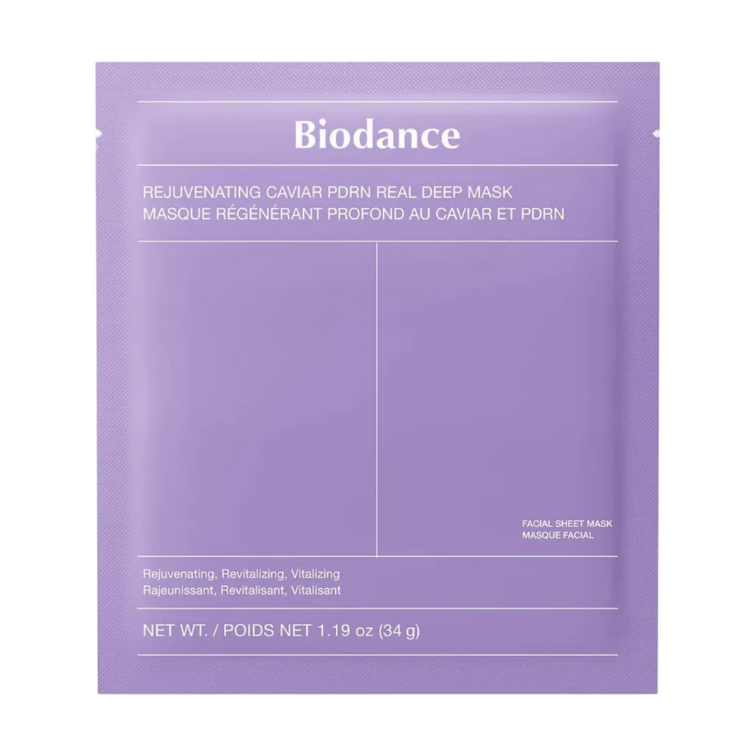 BIODANCE Rejuvenating Caviar PDRN Real Deep Sheet Mask