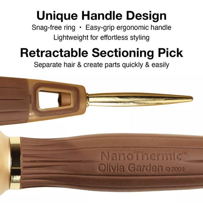 Nano Thermic Paddle Cushion Brush