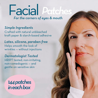 Corners of Eyes &amp; Mouth Facial Patches
