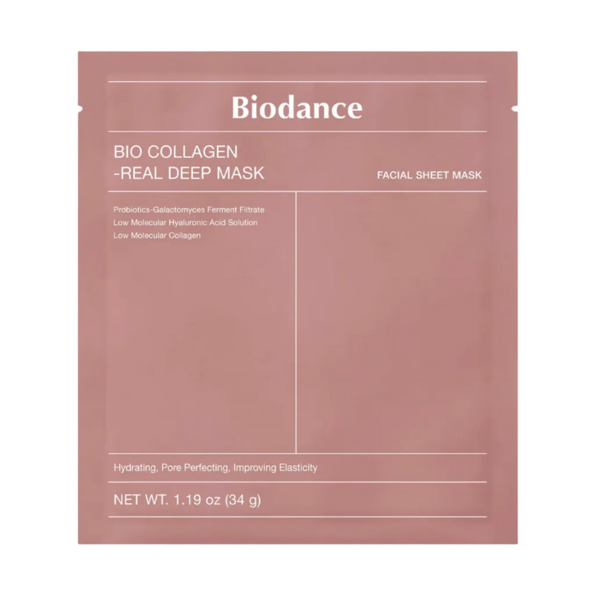Bio-Collagen Real Deep Face Sheet Mask Set of 4