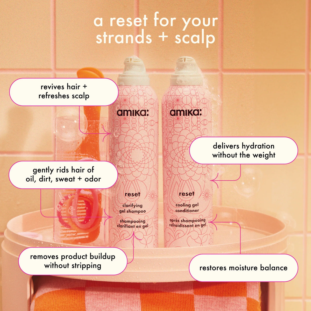 Reset Clarifying + Cleansing Gel Shampoo